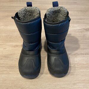 Western Chief Boots Snowball Navy/Black Snow Shoes Toddler/Little Kids Size 13